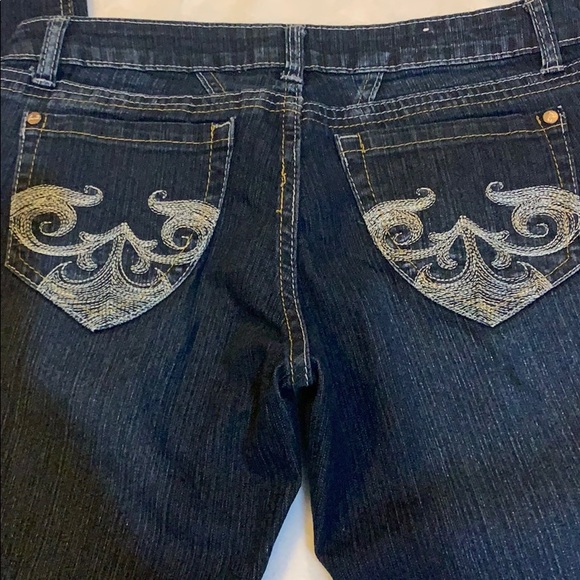 L 2 Jeanswear Denim Stretch Blue Jeans - Picture 4 of 8